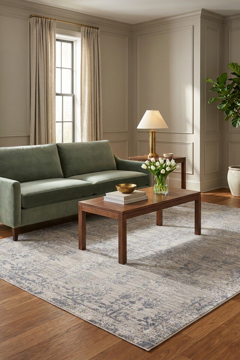 Leila Emory Tofu 10'2" x 14'1" Rug by Label J x Jaipur Living image number 1