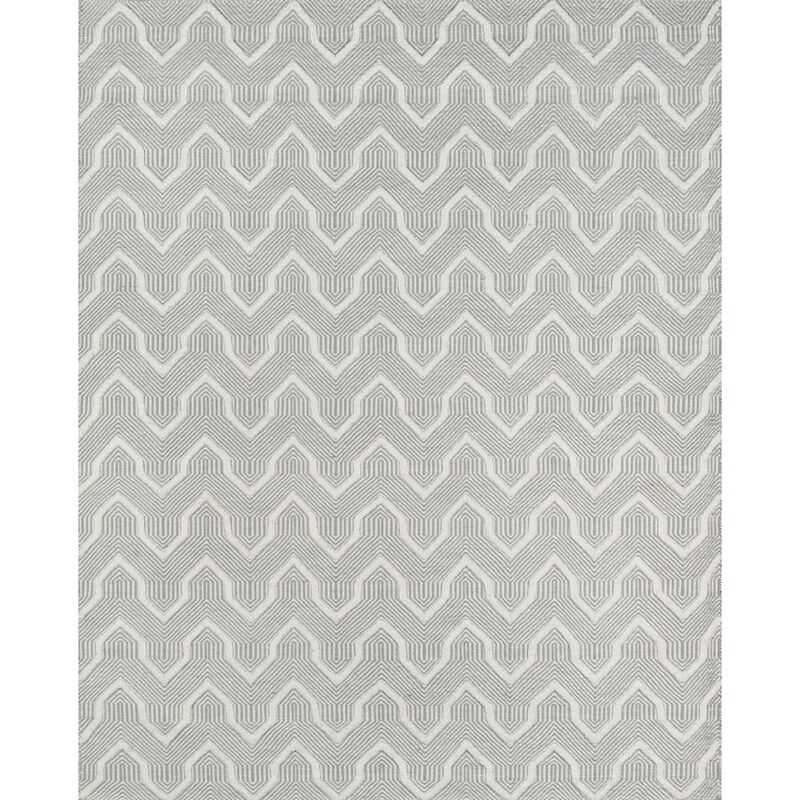Erin Gates Contemporary Rectangle Area Rug, Grey, 8'6 X 11'6