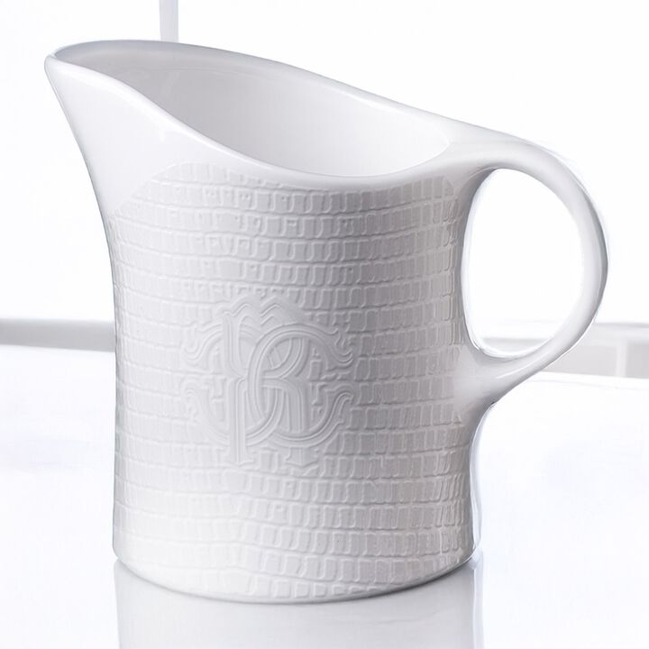 Creamer LIZARD PLATIN   diam. 3.5", H 3.3"