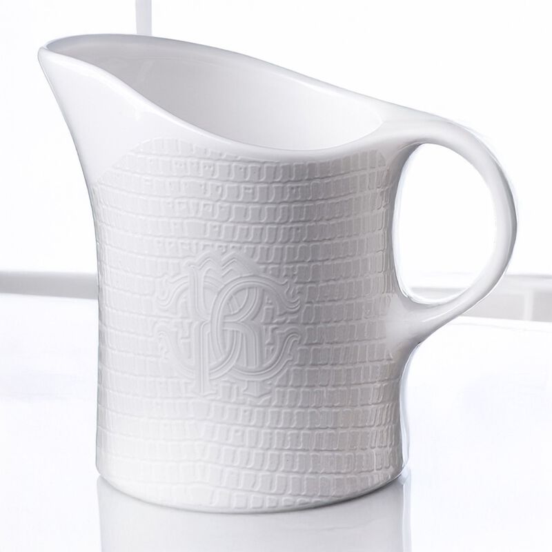 Creamer LIZARD PLATIN   diam. 3.5", H 3.3" image number 1