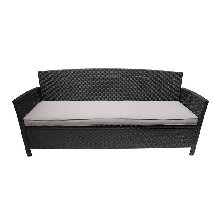 Merax Outdoor Patio 3-Seat Sofa