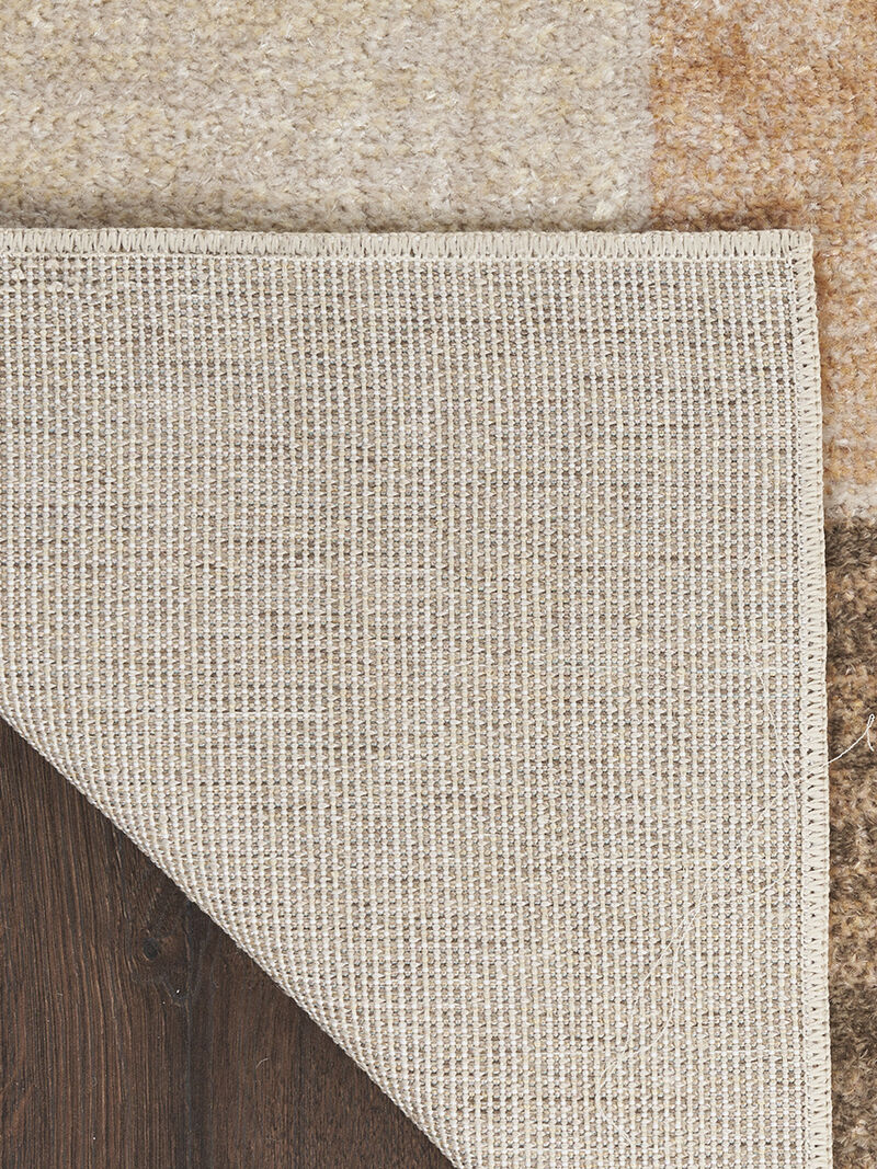 Astra Machine Washable ASW09 Beige/Multicolor 3'3" x 5' Rug