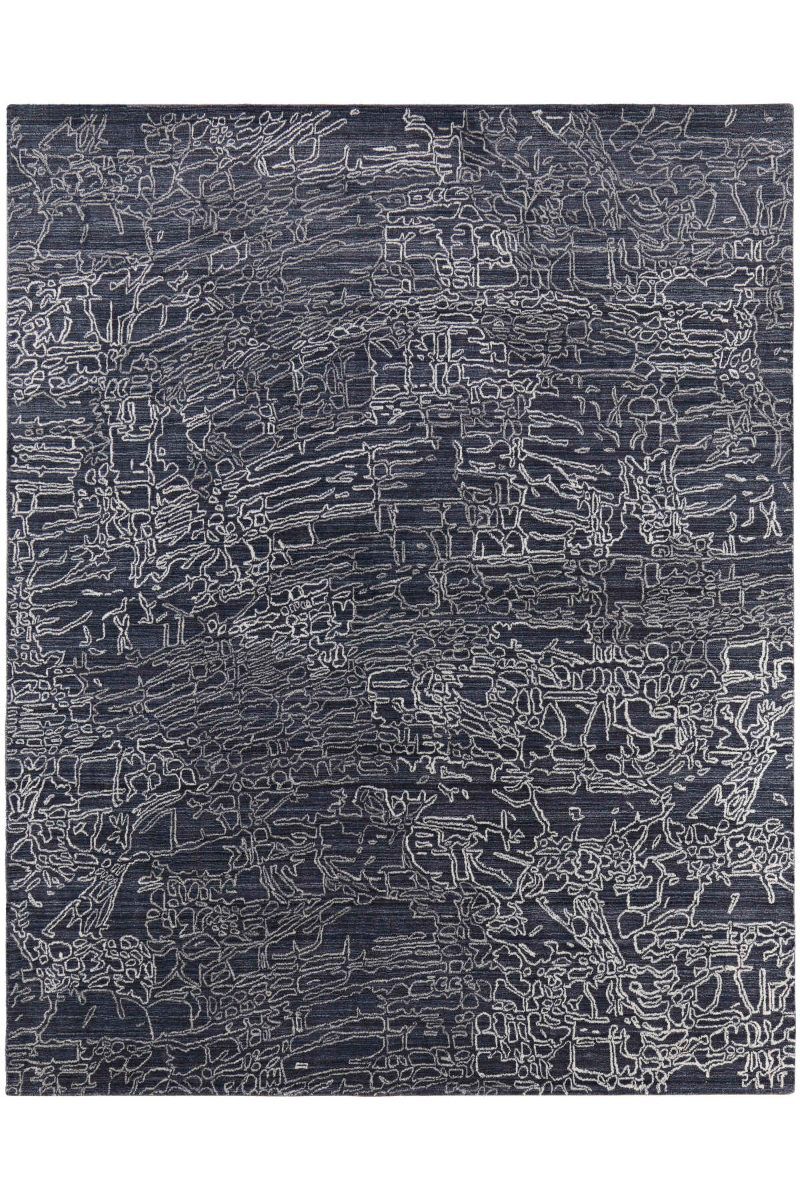 Whitton 8891F Navy/Ivory 9' x 12' Rug image number 0