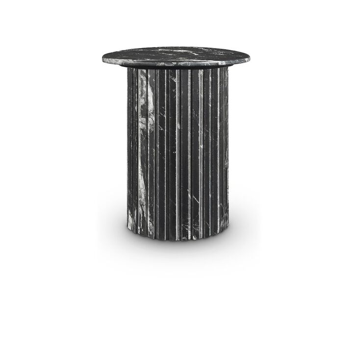 Meridian Furniture Genoa Black End Table