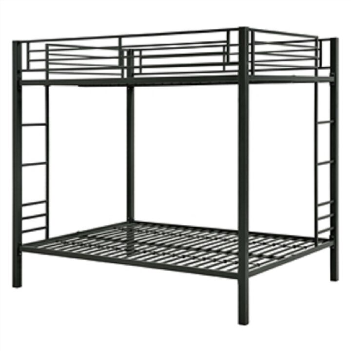 Sturdy Metal Bunk Bed – Ideal for Kids or Teens with Secure, Durable Build