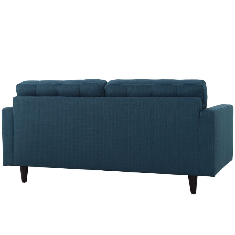 Empress Upholstered Fabric Loveseat image number 3