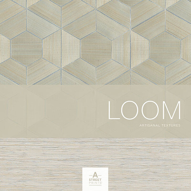 Hiromi Pewter Abaca Grasscloth Wallpaper image number 3