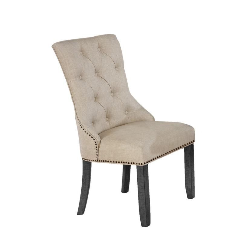 Best Quality Furniture Single Beige Dining Chair