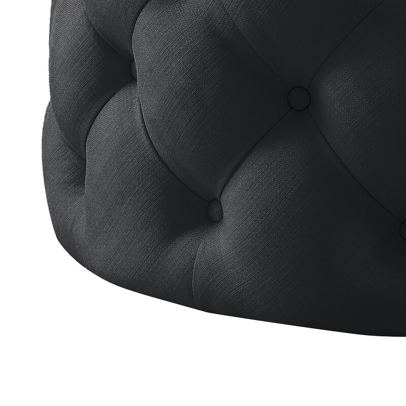 Inspired Home Chiara Cocktail Ottoman