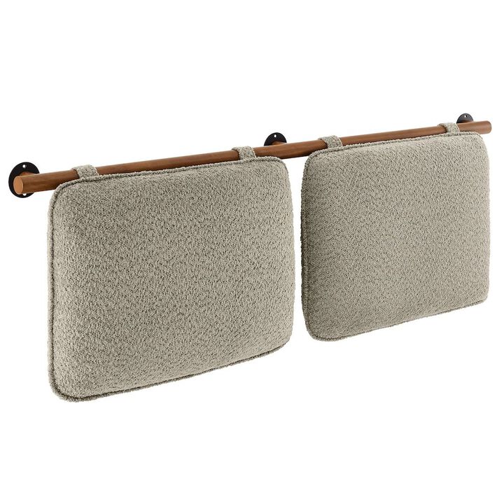 Modway Anela Wall-Mounted Chenille Upholstered Full Headboard