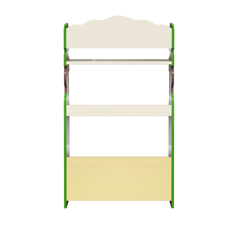 Dinosaur Kingdom Bookshelf with Storage Drawer, Multi image number 7