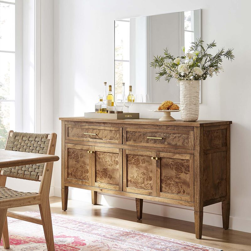 Elysian 62" Wood Sideboard image number 1