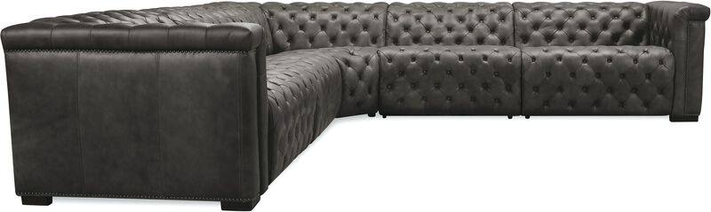 Savion Grandier 5-Piece Power Reclining Sectional with Power Headrest image number 2