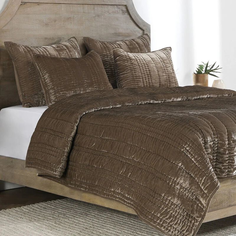Seville Desert Taupe Euro Sham image number 0
