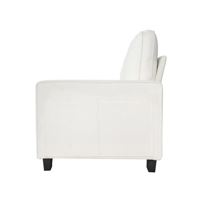 Modern 3-Seater Modular Sofa, Comfy Deep Seat Couch with Storage for Living Room image number 9