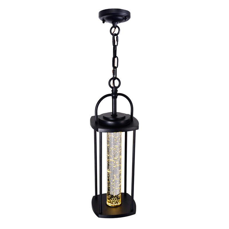 Greenwood LED Outdoor Black Pendant