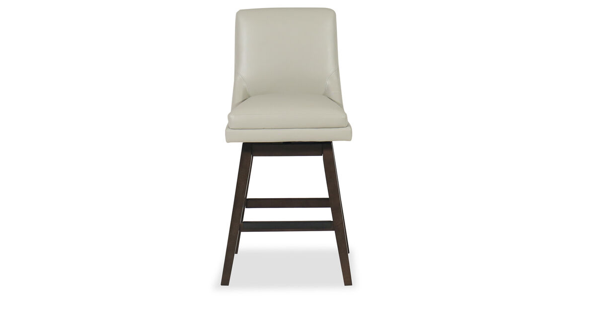 Villanova Swivel Counter Stool in Beige