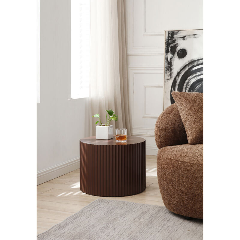 Streamdale 2-Piece Brown MDF Nesting Table Set image number 6