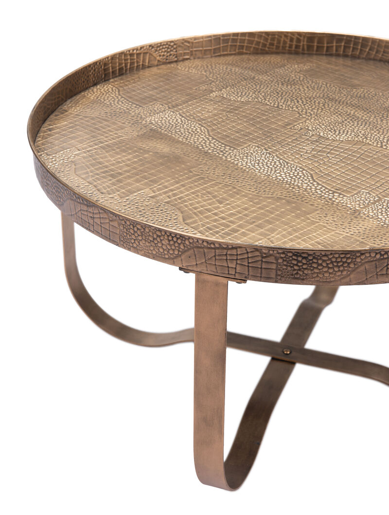 Vannes Coffee Table Brass