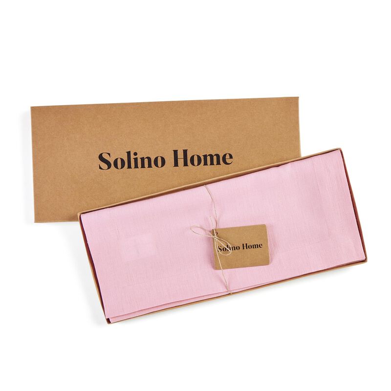 Solino Home 100% Pure Linen Table Runner - Fete