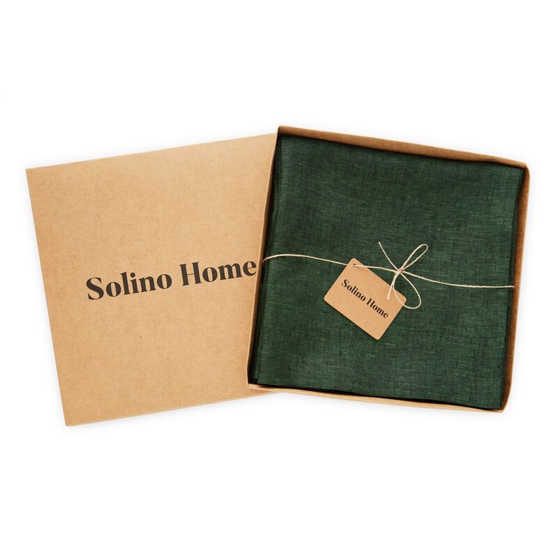 Solino Home 100% Pure Linen Curtain - Linen Curtain