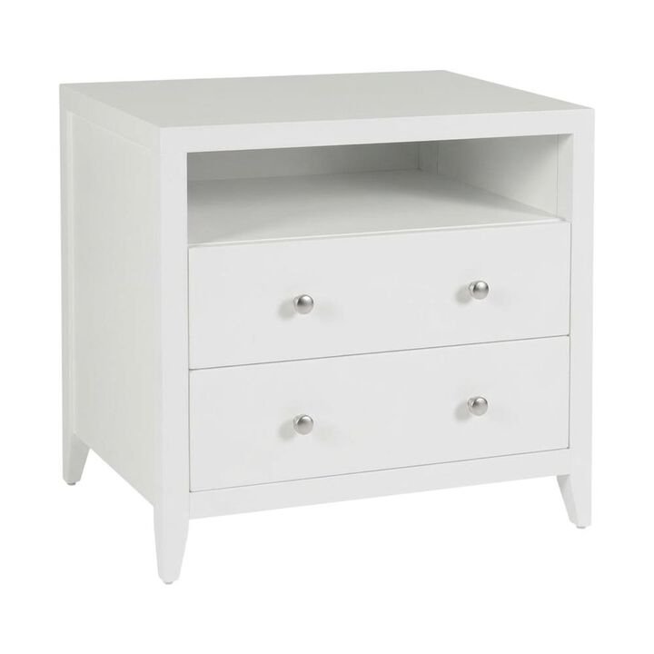 Butler Specialty Dana 28 in. W Rectangular Wood 2 Drawer Nightstand