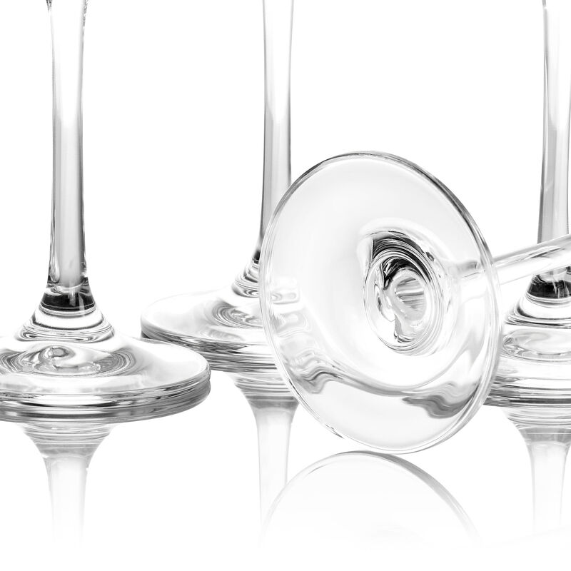 Martha Stewart 4 Piece 14oz White Wine Glass Set