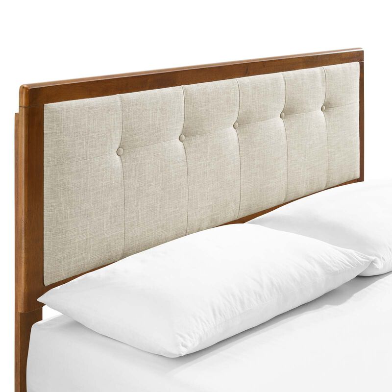 Modway - Willow Full Wood Platform Bed with Angular Frame image number 5