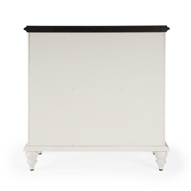 Butler Specialty Rene 2 Door 2 Drawer Cabinet, White