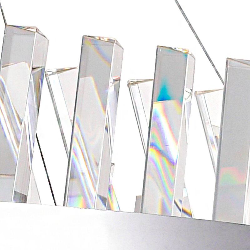 CWI Lighting Glace LED Chandelier With Chrome Finish