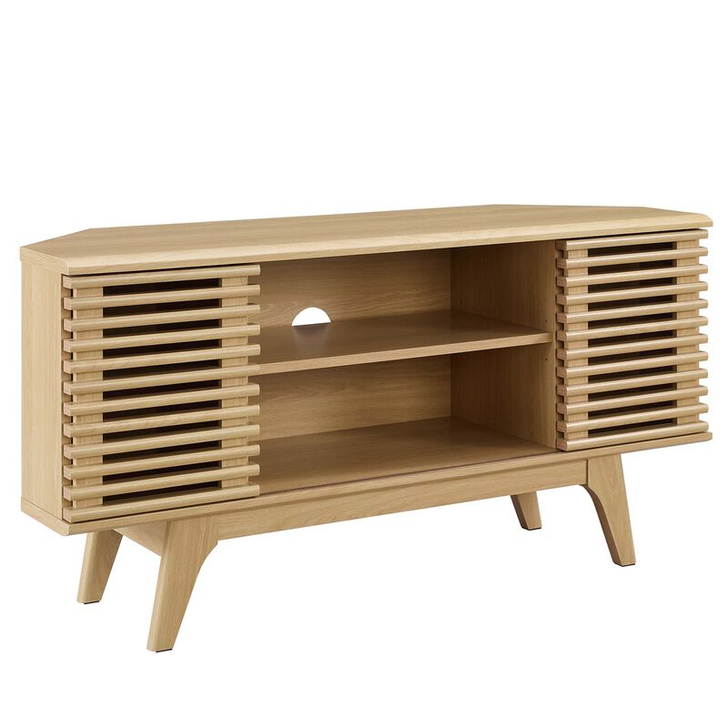 Render 46" Corner TV Stand image number 0