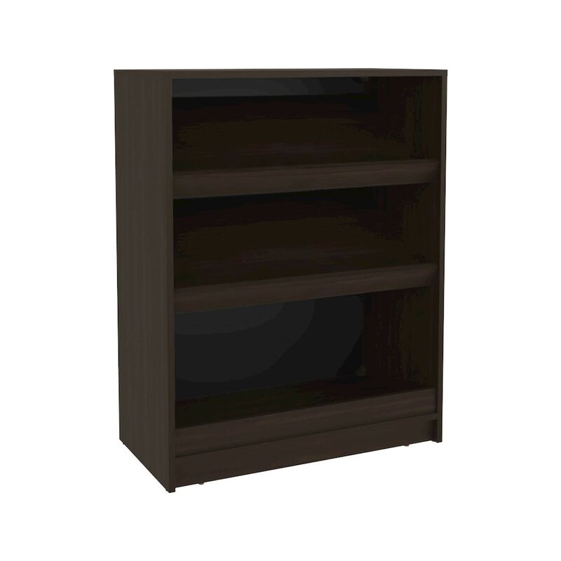 Atoka Shoe Rack, 3 Shelves, Dark Walnut