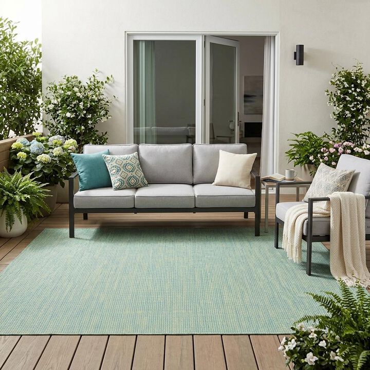 HomeRoots Indoor Outdoor Area Rug