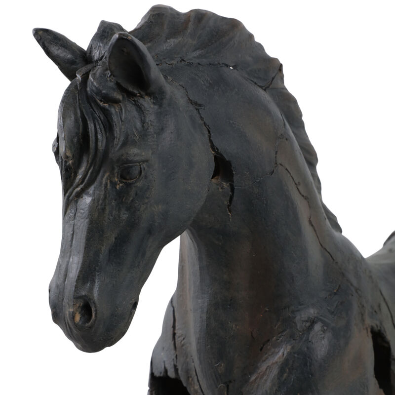 Cracked Horse Sculpture image number 4