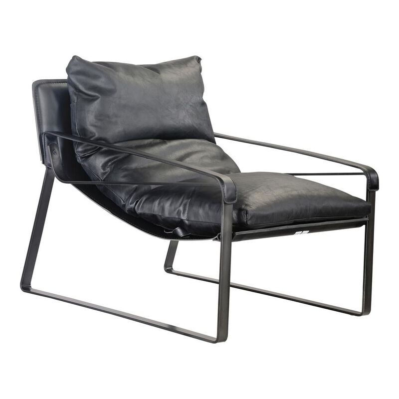 Moe's Home Collection Connor Club Chair Black
