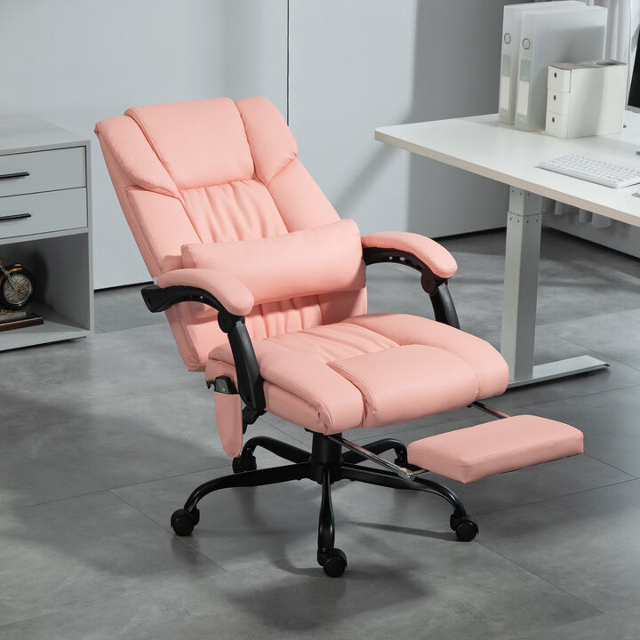 Hivvago Reclining Office Chair with 6-Point Vibration Massage