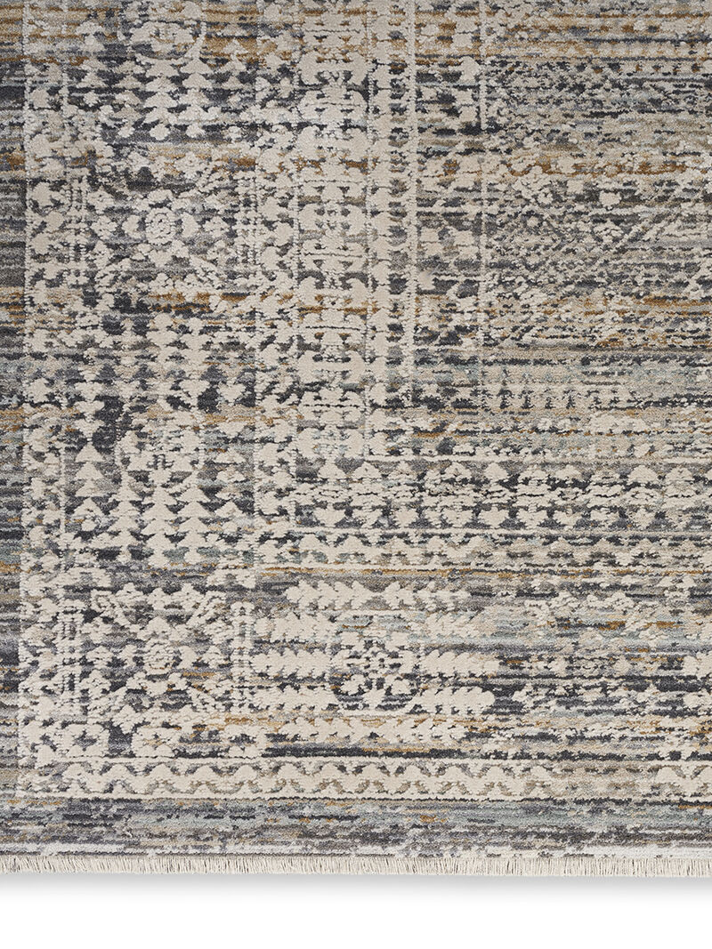 Lynx LNX05 Ivory/Slate 2'3" x 8' Rug