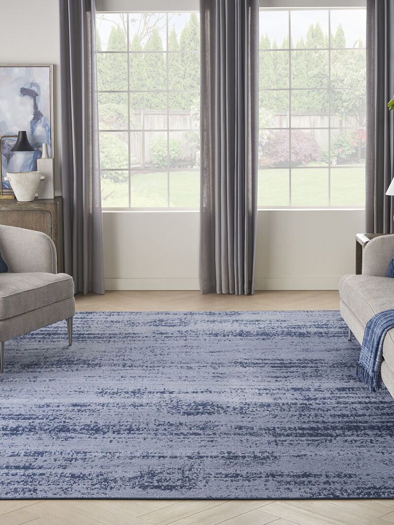 Nourison Essentials NRE03 Denim 9' x 12' Rug