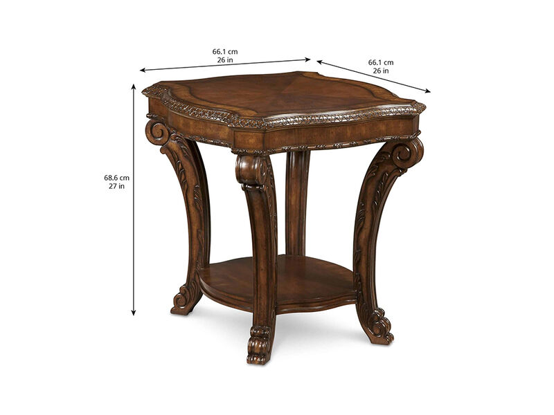 Old World End Table