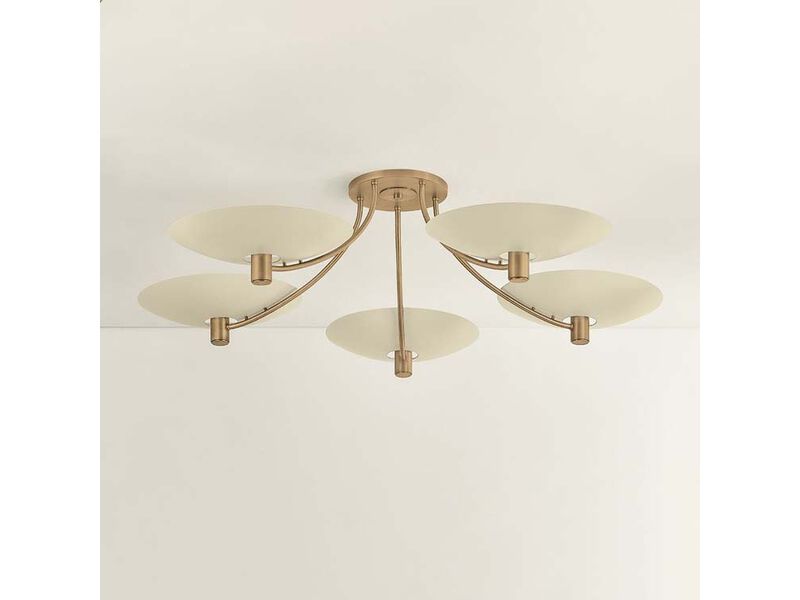 Wolfe Semi Flush Mount image number 2