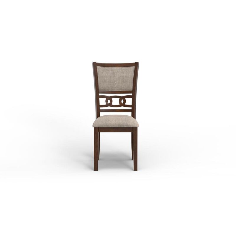 Wood Square Dining Table Set for 4 &ndash; Small Kitchen Table Set in Brown image number 3