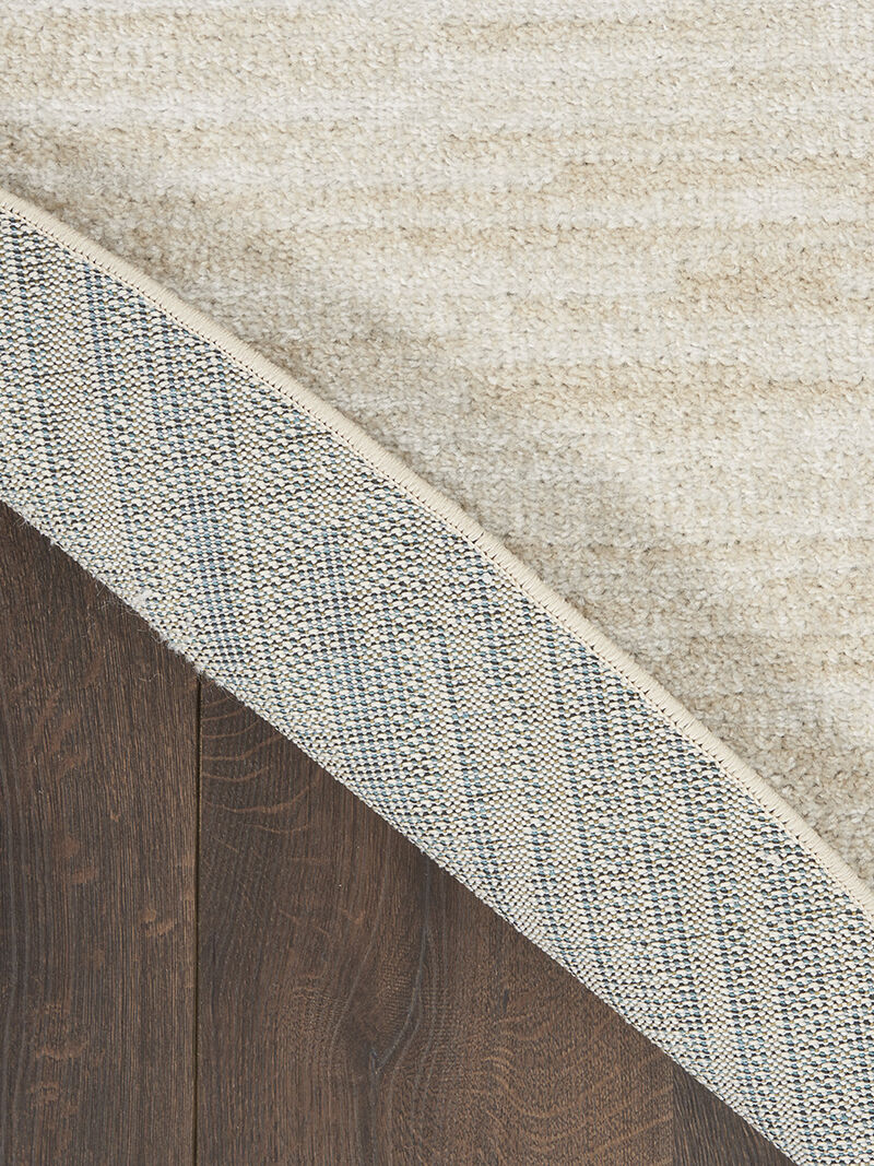 Nourison Essentials NRE01 Ivory/Beige 4' x Round Rug