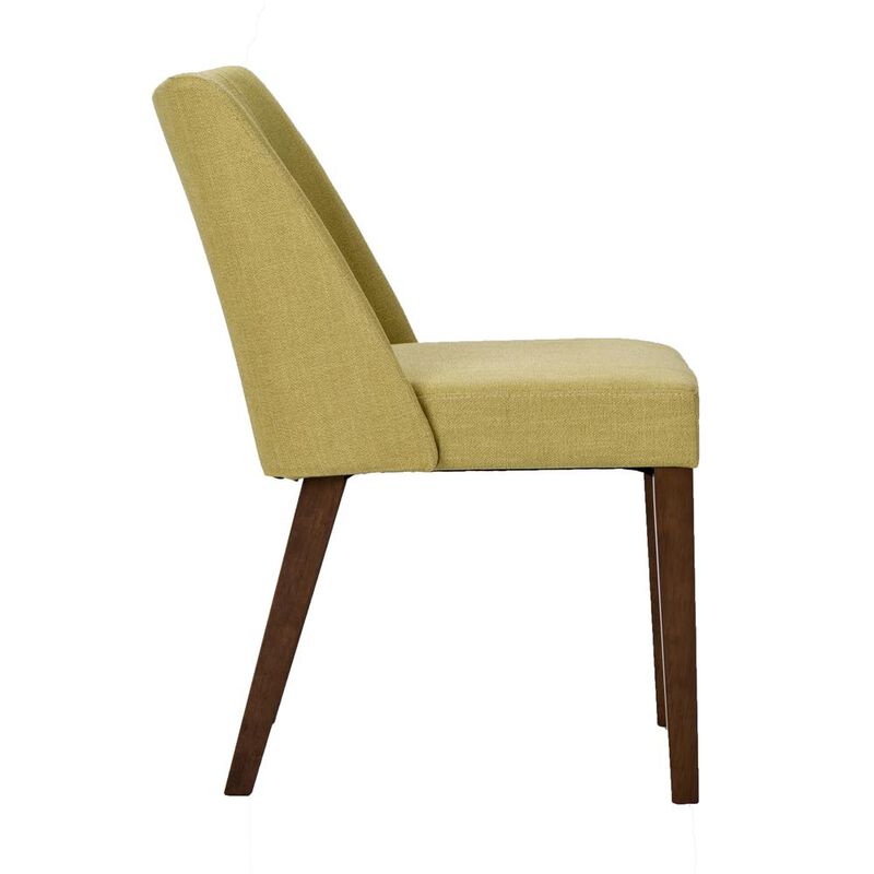 Liberty Furniture Space Savers Nido Chair - Green (RTA)-Set of 2 in Satin Walnut image number 6