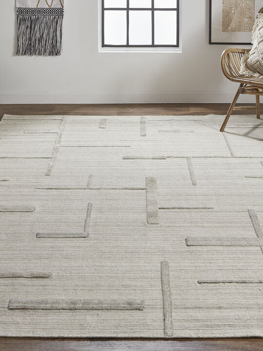 Longridge T8002 Ivory 5' x 8' Rug By Thom Filcia