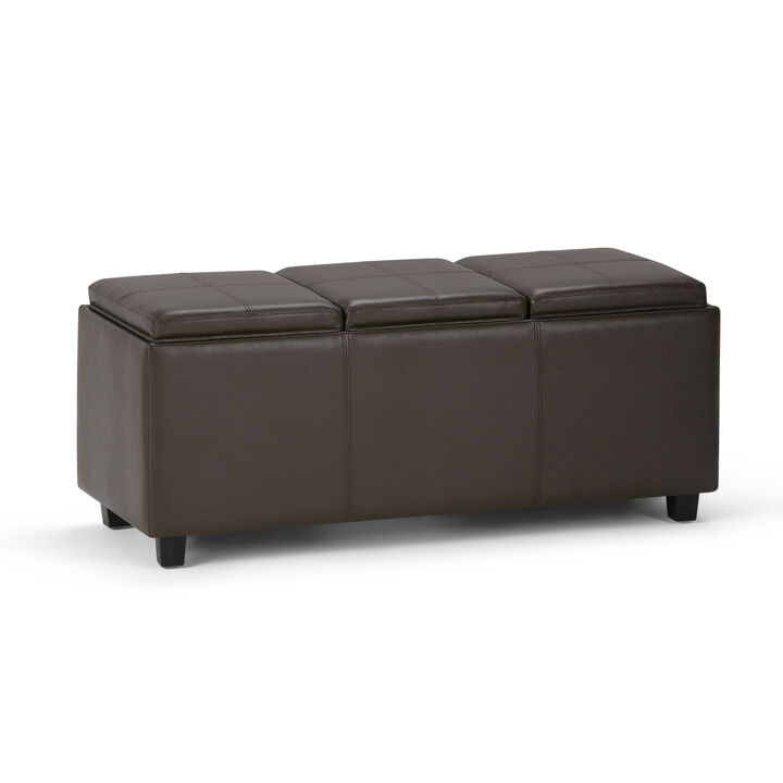 Simpli Home Avalon Storage Ottoman