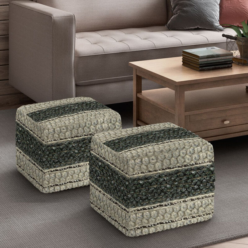 Grady Square Pouf