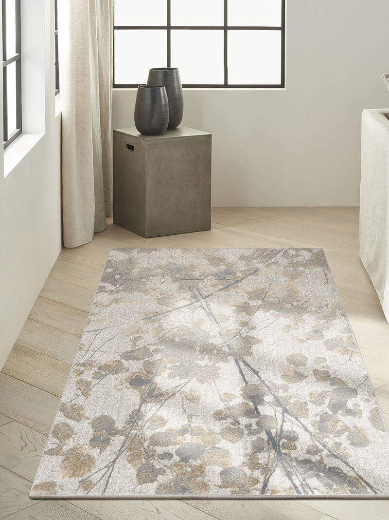 CK950 Rush CK957 Gray/Multicolor 3'2" x 5' Rug