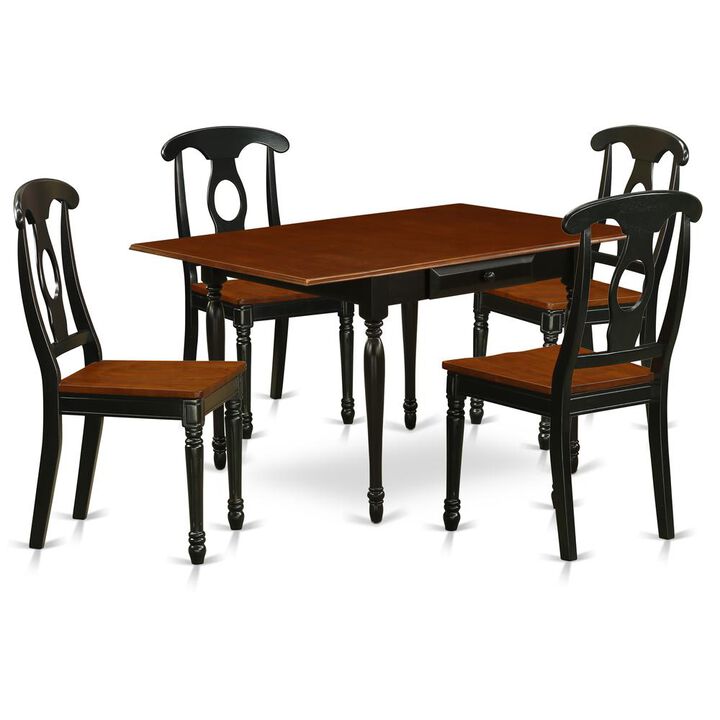 Dining Room Set Black & Cherry