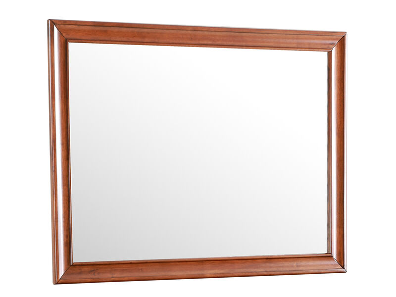 LaVita 45 in. x 33 in. Modern Rectangle Framed Dresser Mirror