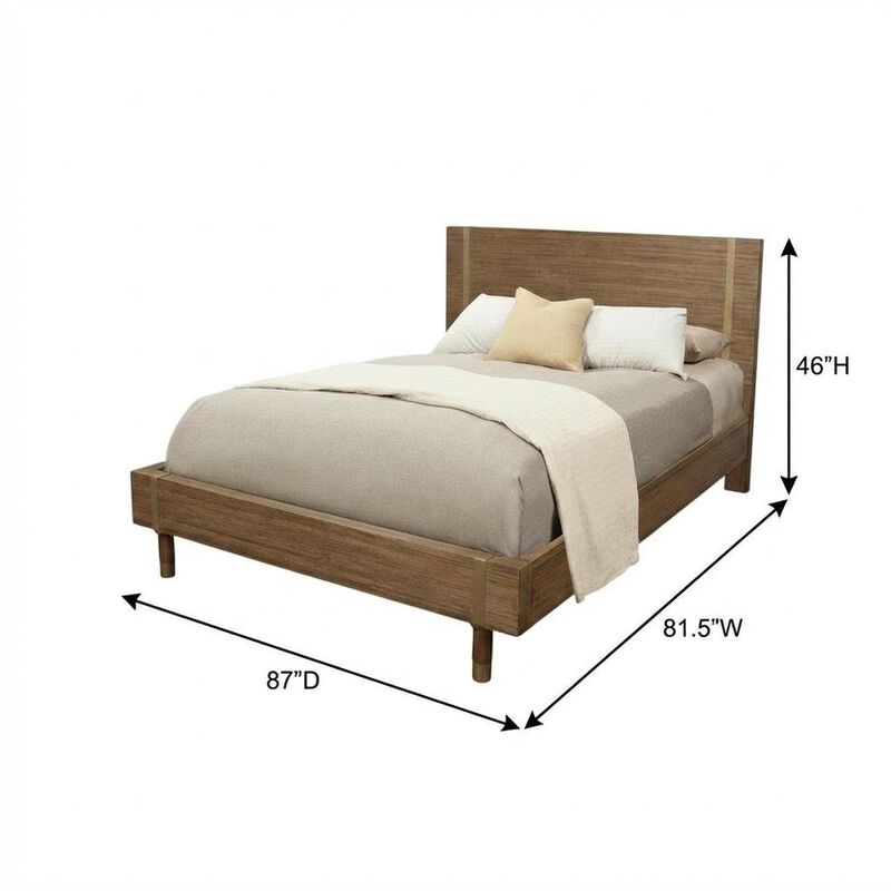 Alpine Furniture Easton Platform Bed image number 3